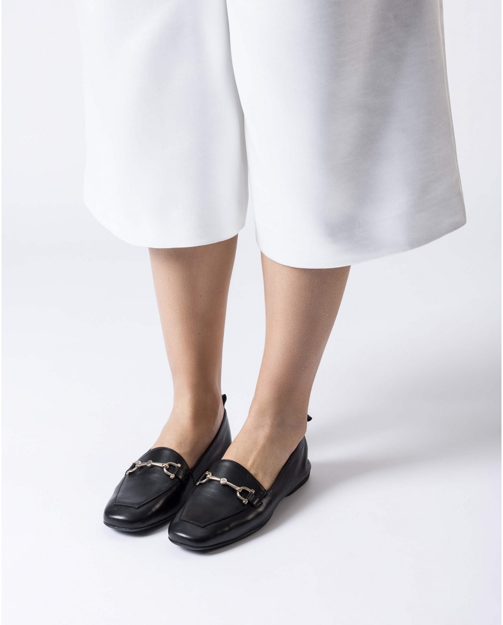 Wonders-Loafers-Black ERA Loafers