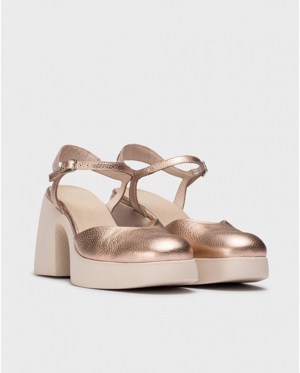 Wonders-Platforms-Rose Gold KIRA Mary Jane