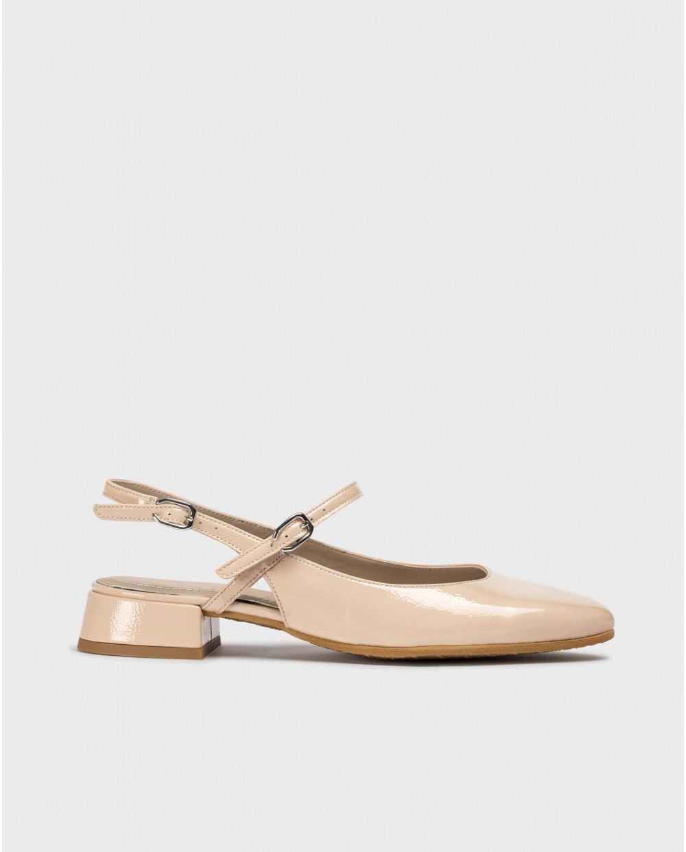 Wonders-Flat Shoes-Pink ORIANA MaryJane