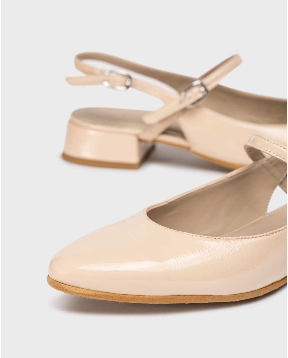 Wonders-Flat Shoes-Pink ORIANA MaryJane