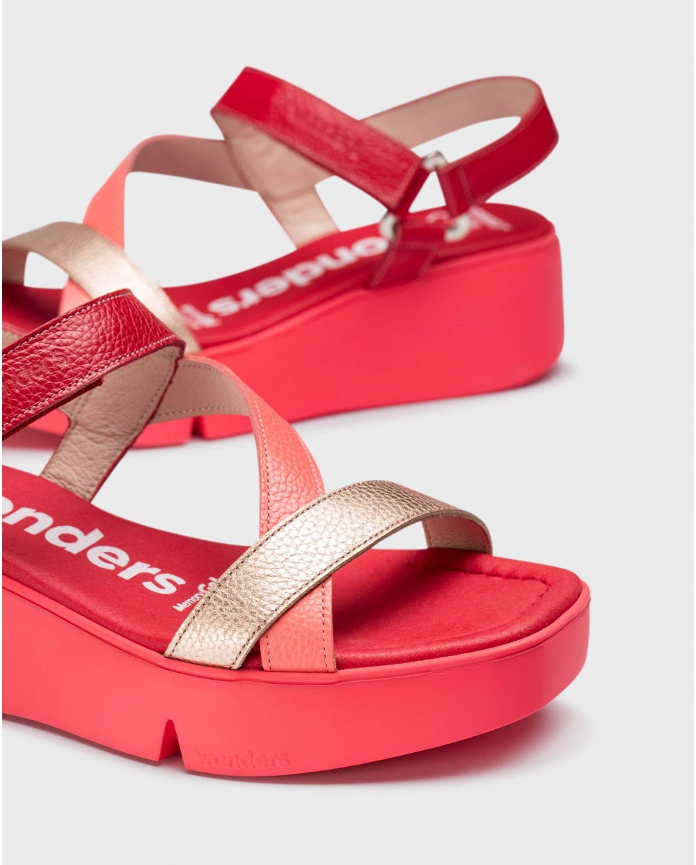 Red PANDORA Sandal