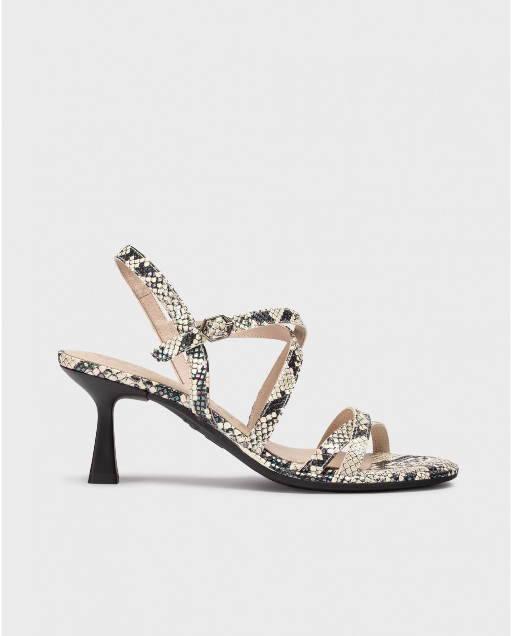 Wonders-Heels-Snake KAIA Sandal