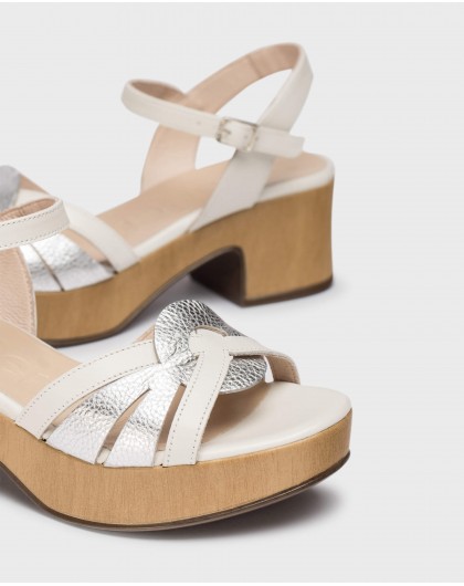 White CHANDRA Sandal