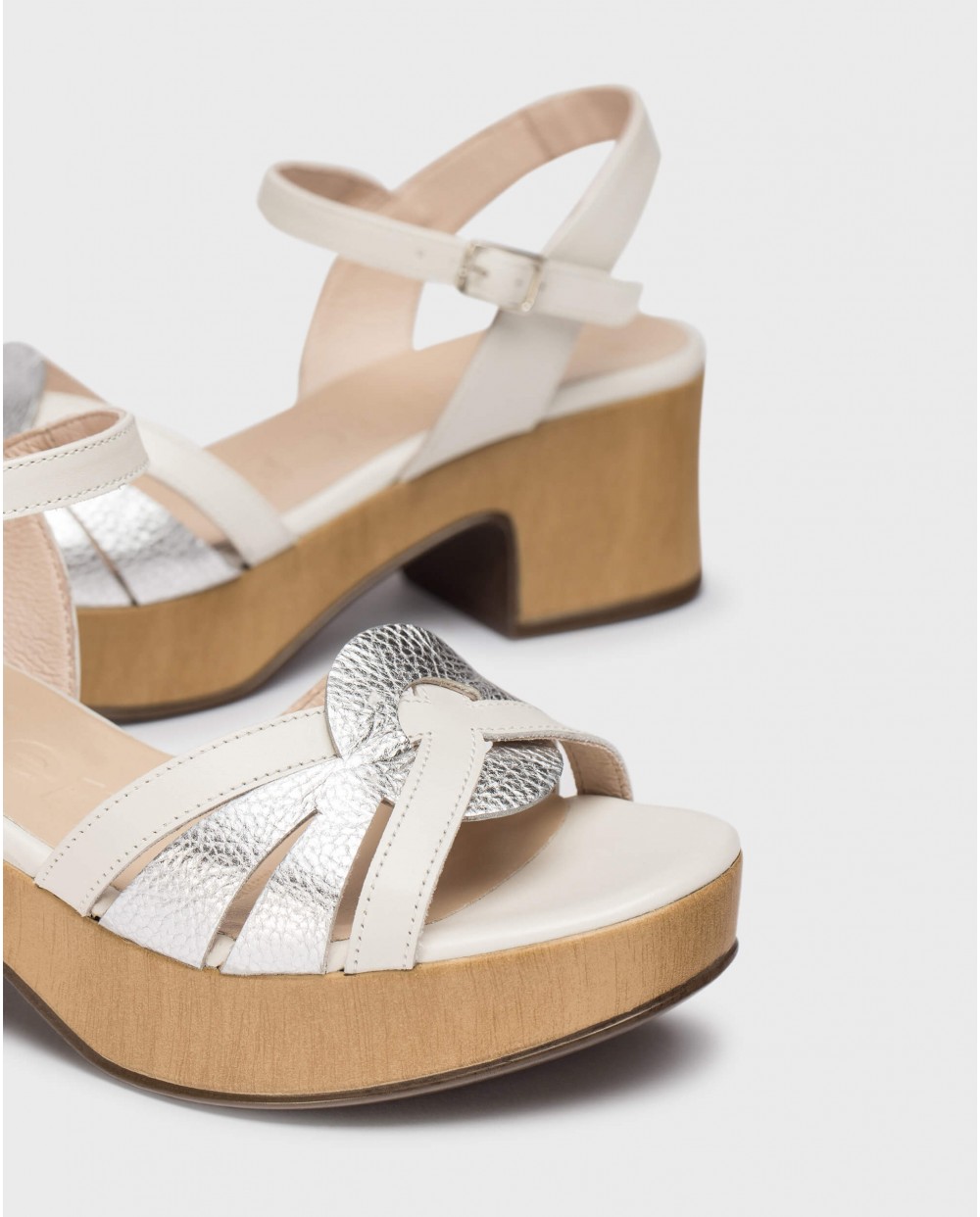 White CHANDRA Sandal