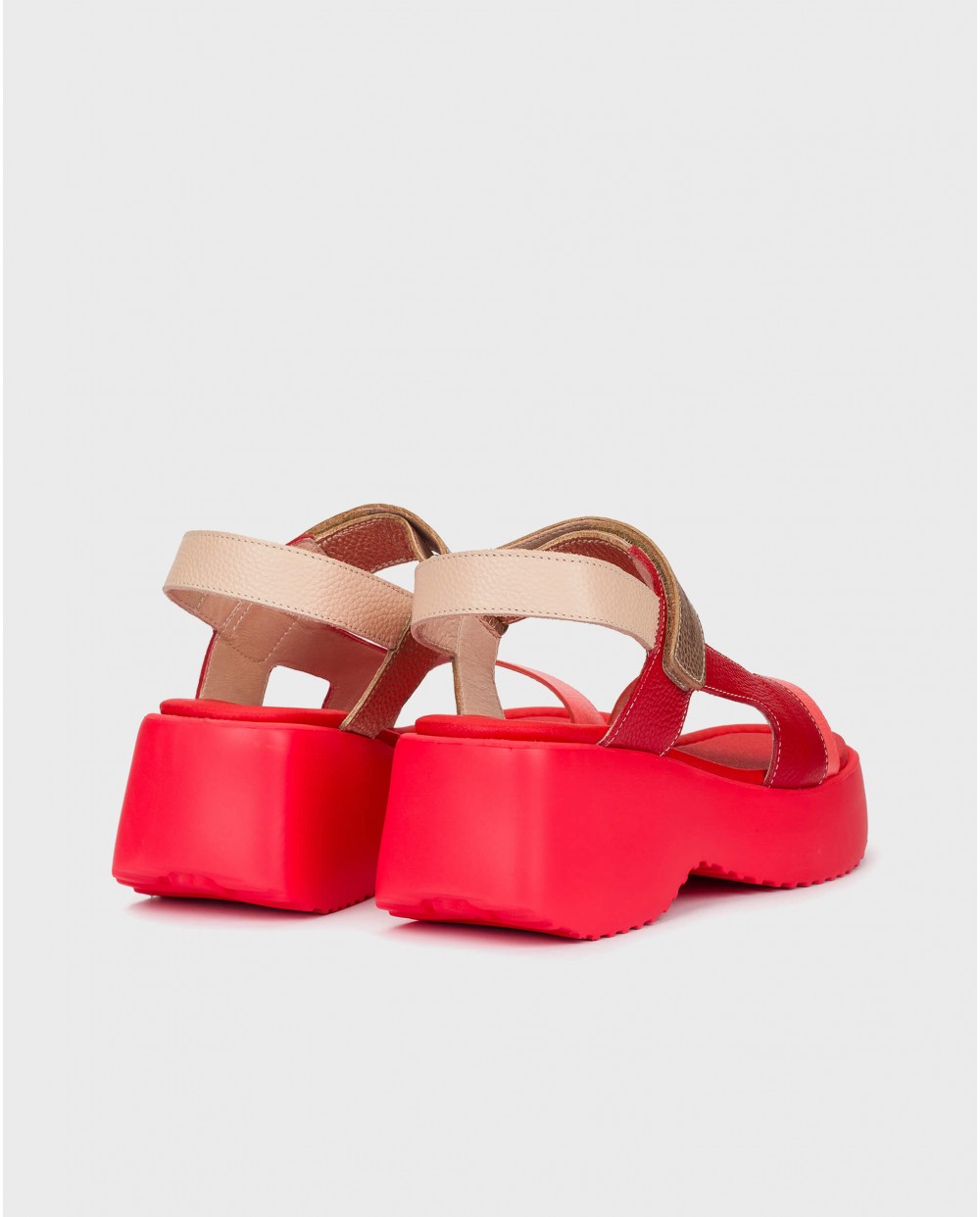 Wonders-Sandals-Red TELVA Sandal