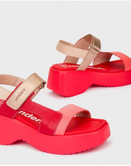 Wonders-Sandals-Red TELVA Sandal