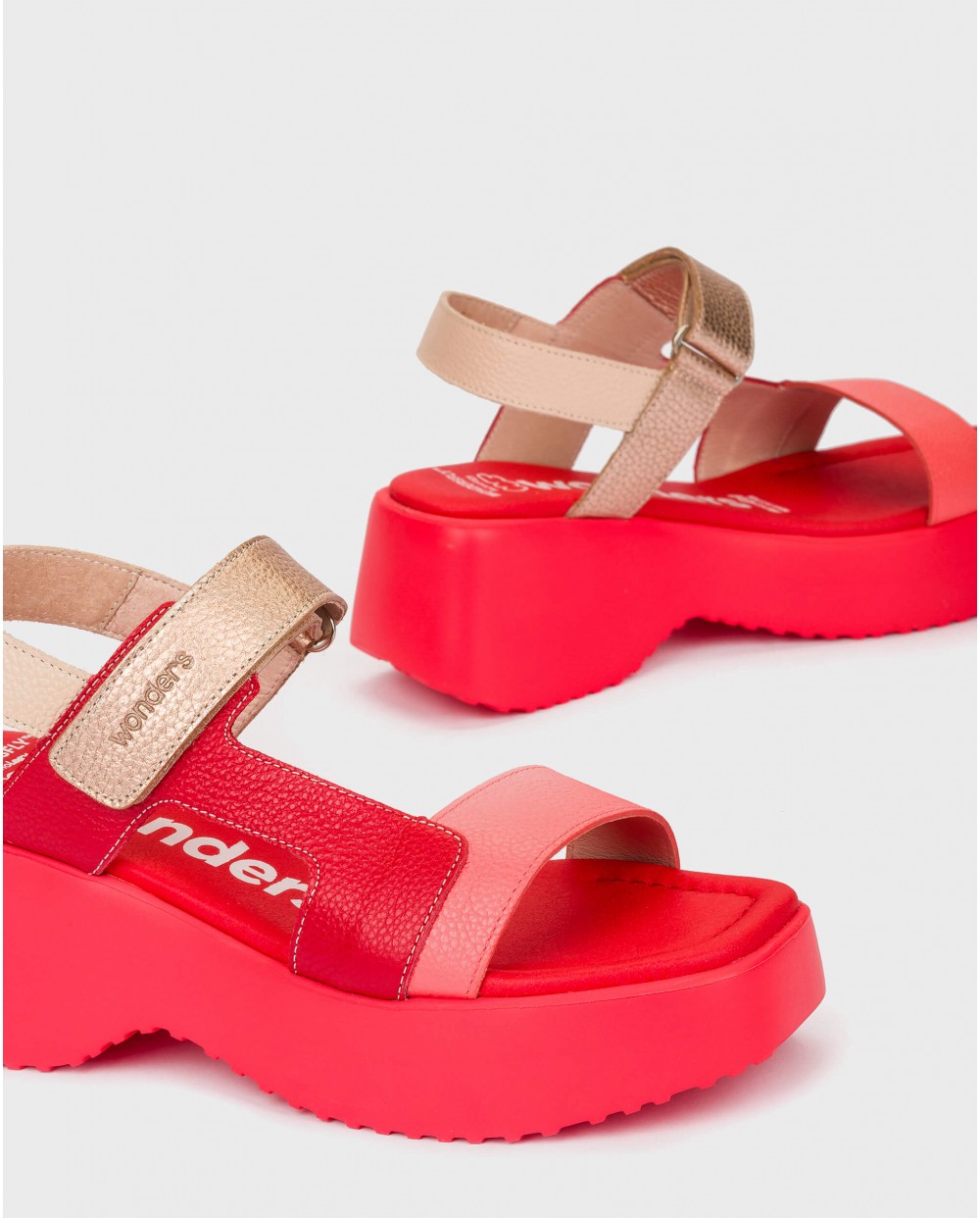 Wonders-Sandals-Red TELVA Sandal