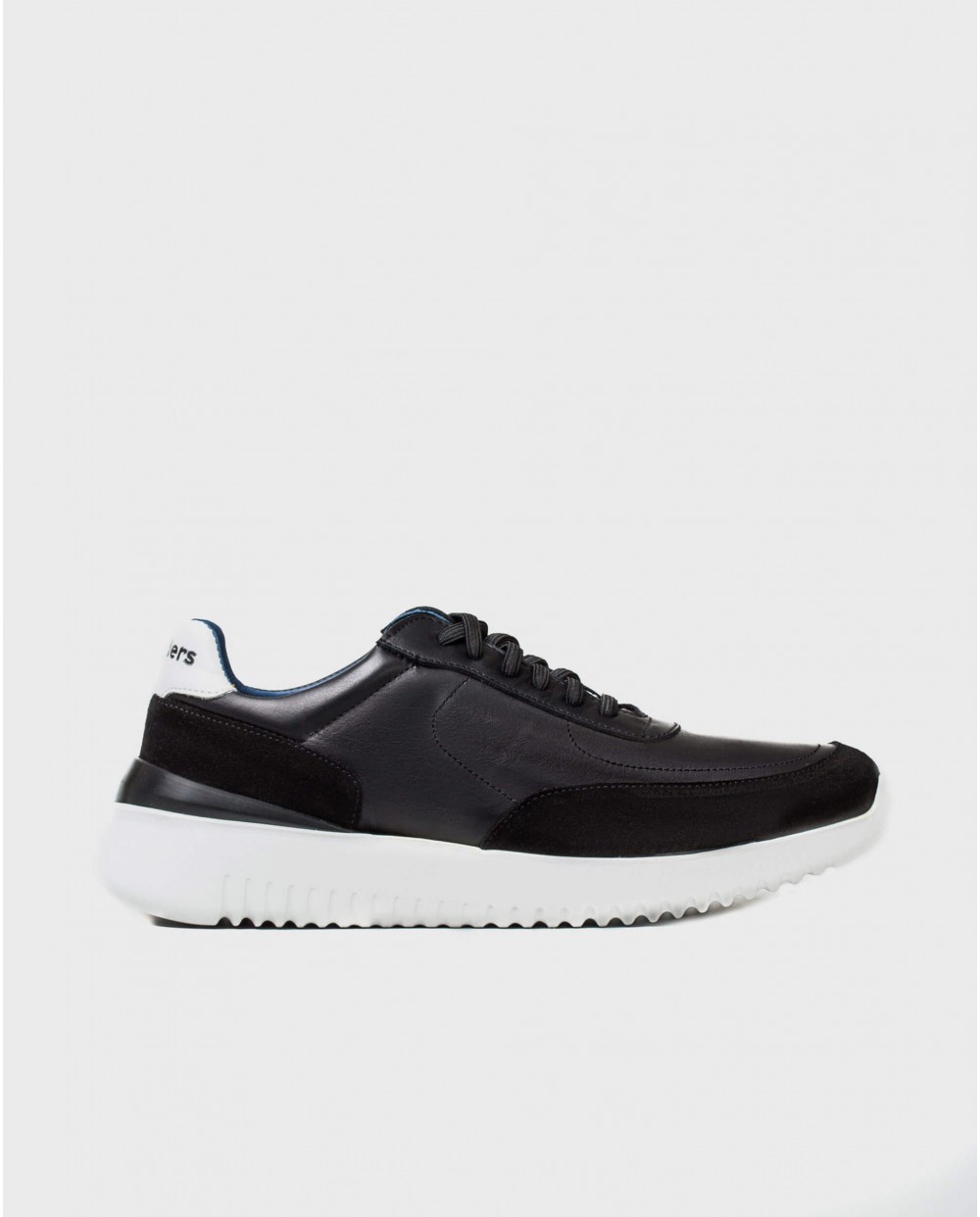 Wonders-Winter Outlet-Leather sneaker with elastic closure