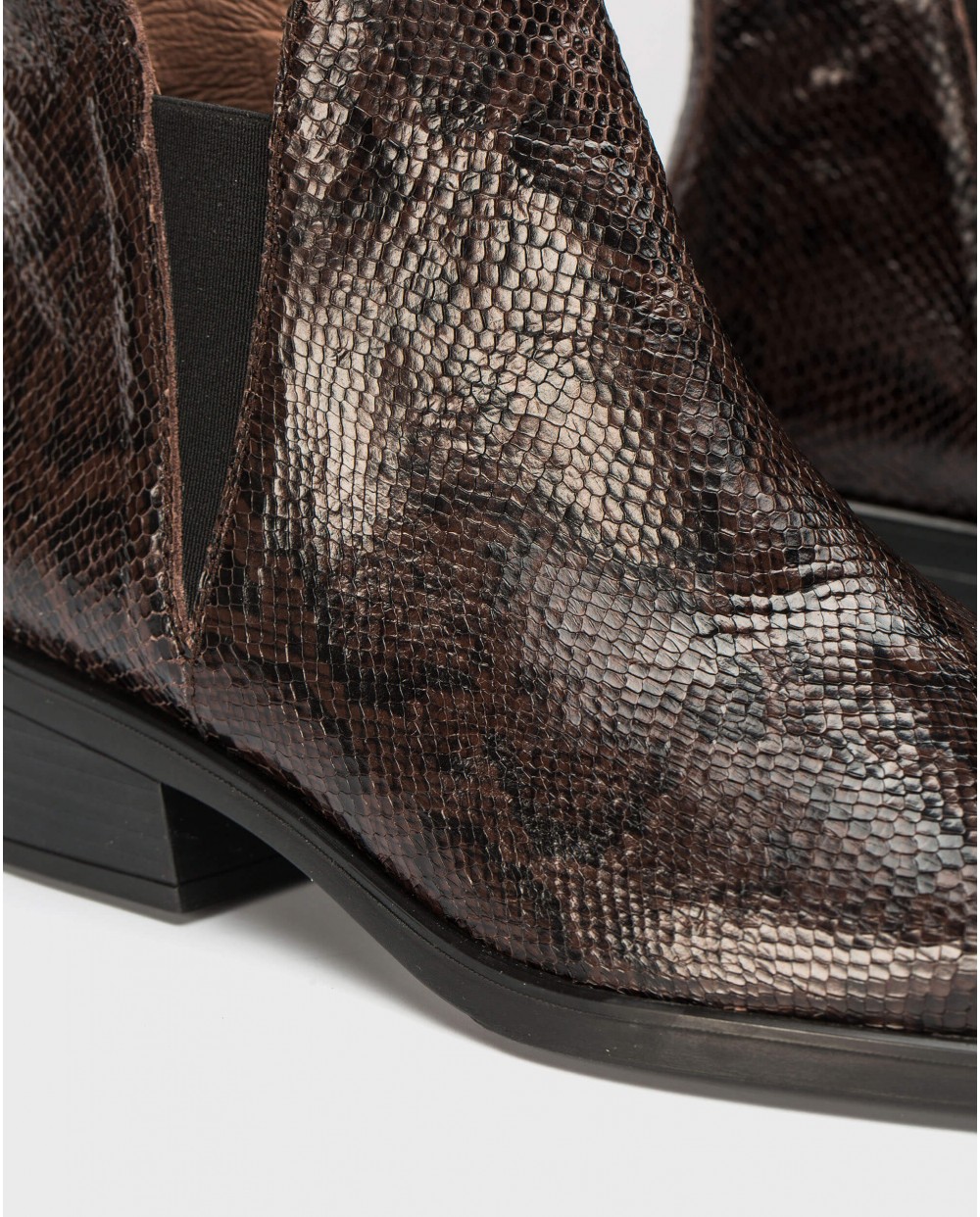 Wonders-Ankle Boots-Animal print ankle boot