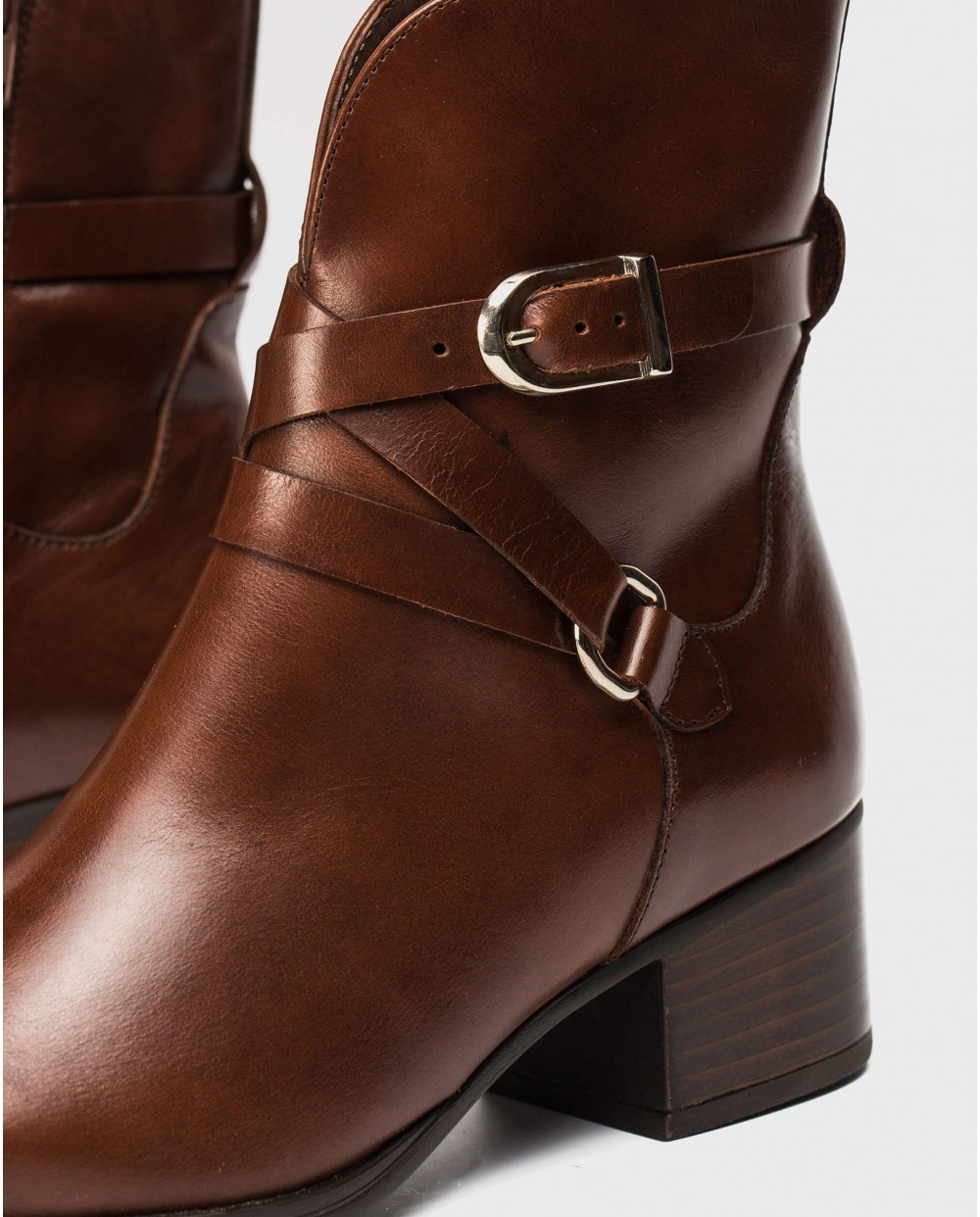 Wonders-Outlet-Ankle boot with double strap