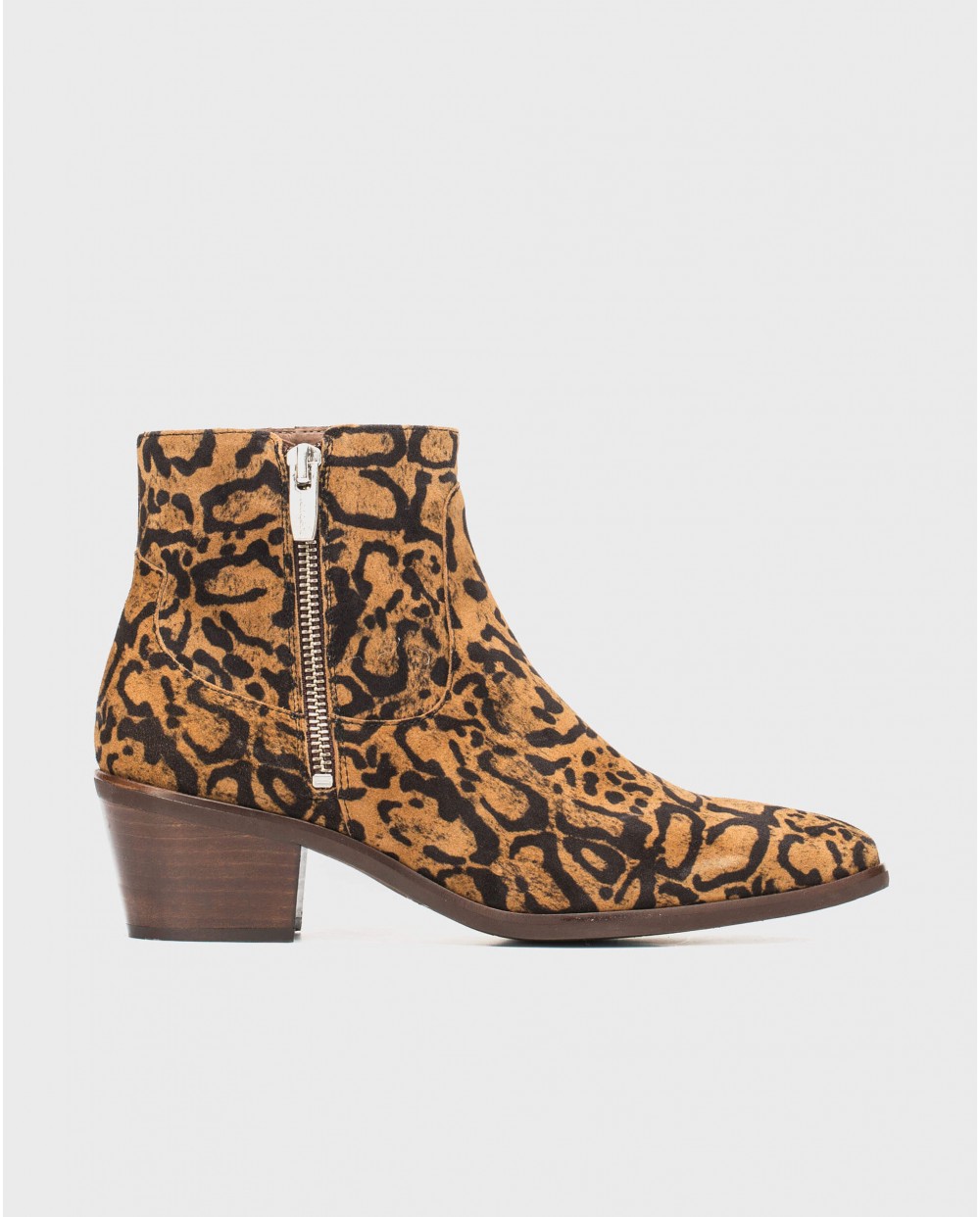 Wonders-Ankle Boots-Cowboy print ankle boot