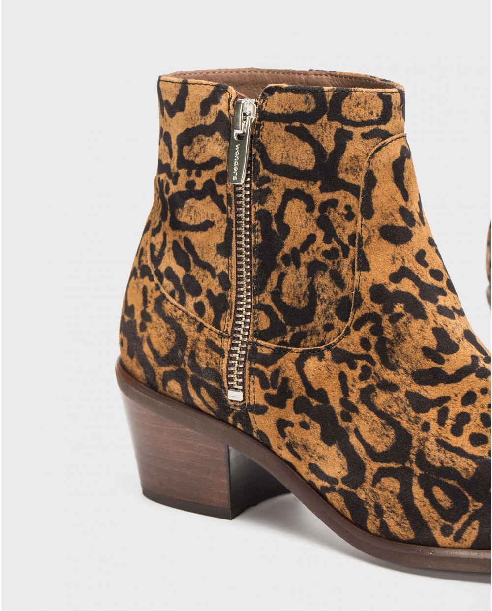 Wonders-Ankle Boots-Cowboy print ankle boot