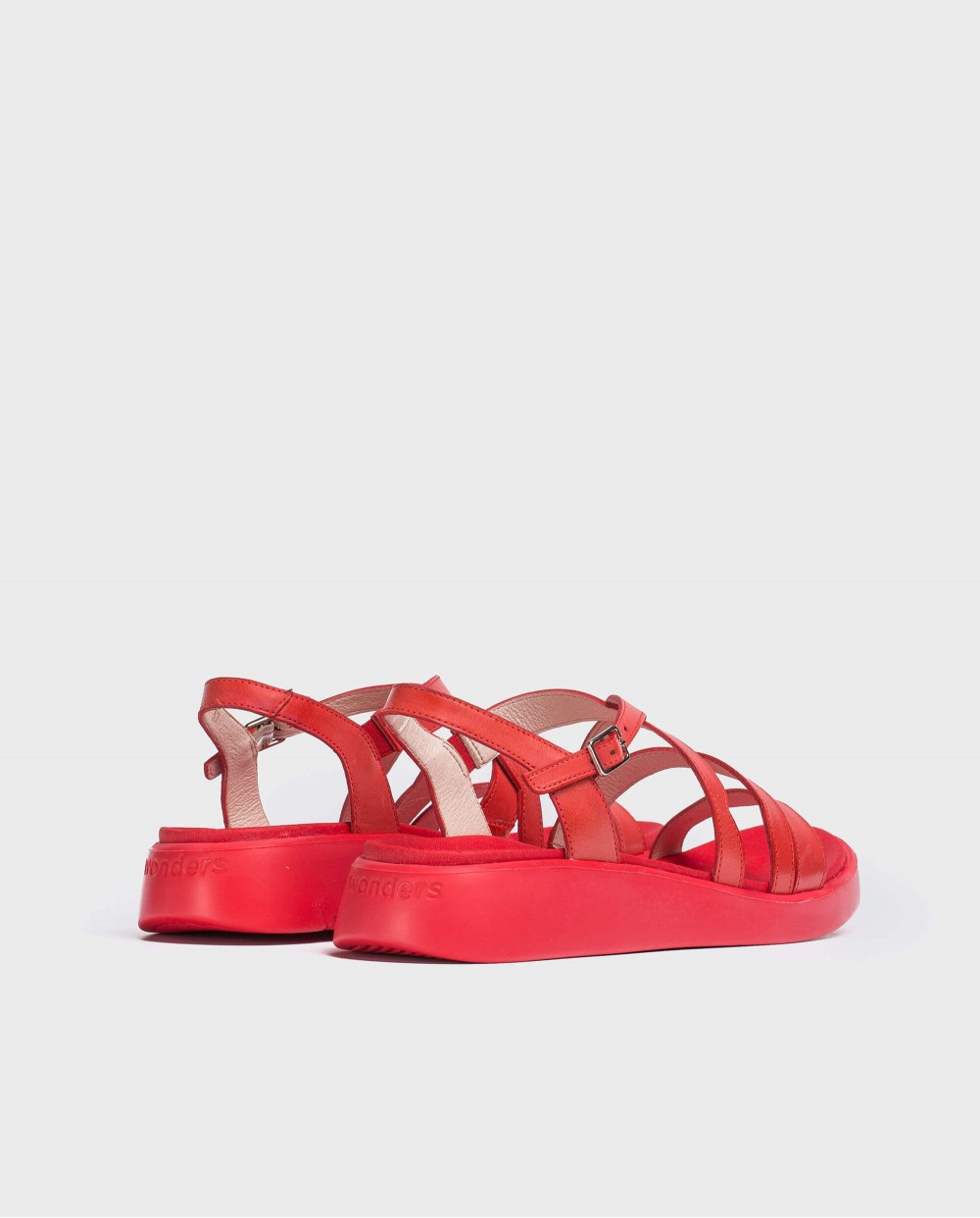 Wonders-Sandals-Flat sandal with waves