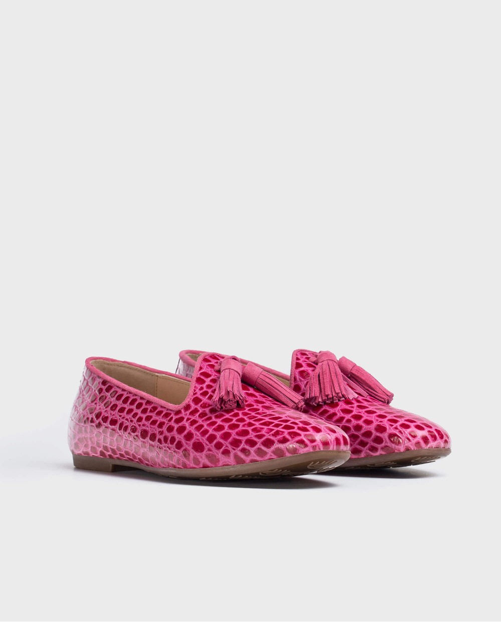 Wonders-Outlet-Embossed leather slipper