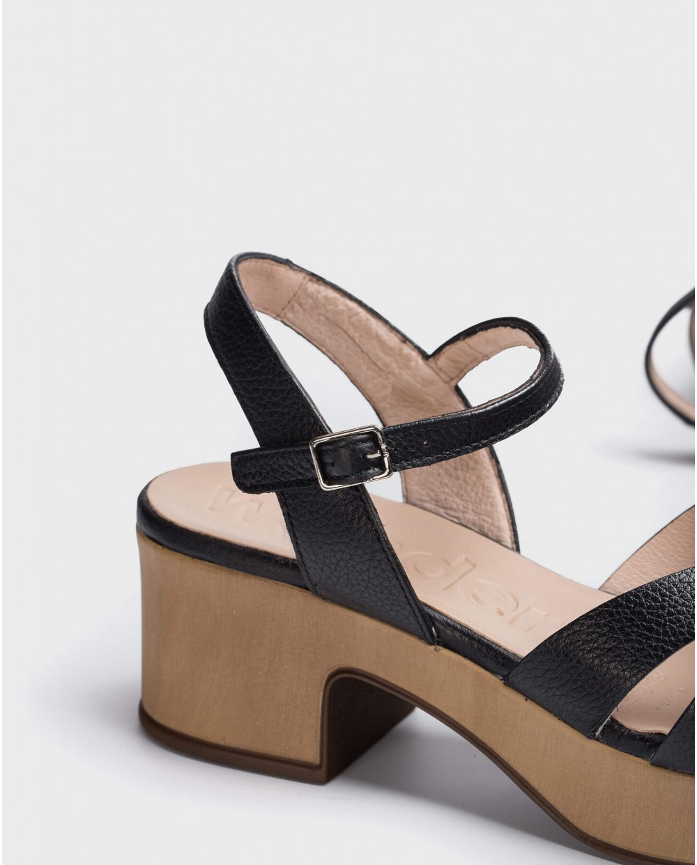 Wonders-Sandals-Wedge sandal with V cut out