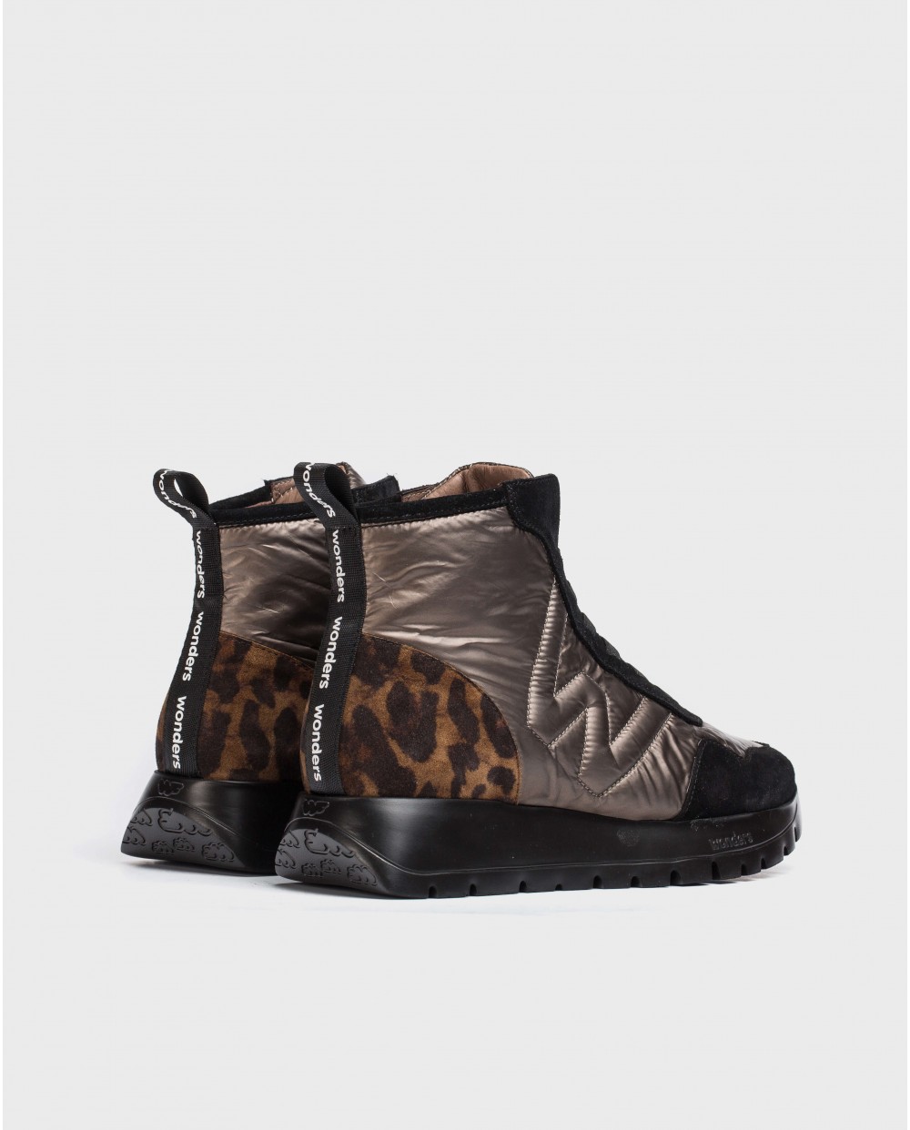 Wonders-Ankle Boots-England animal print ankle boot