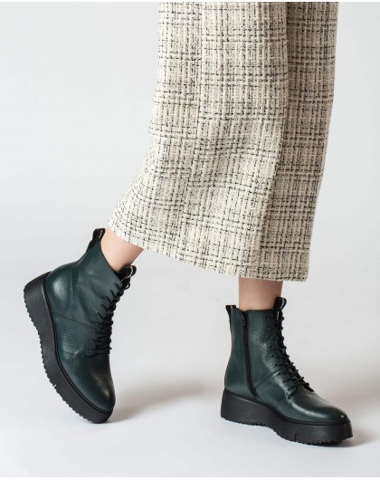 Wonders-NEW IN-Green Bristol Ankle boot