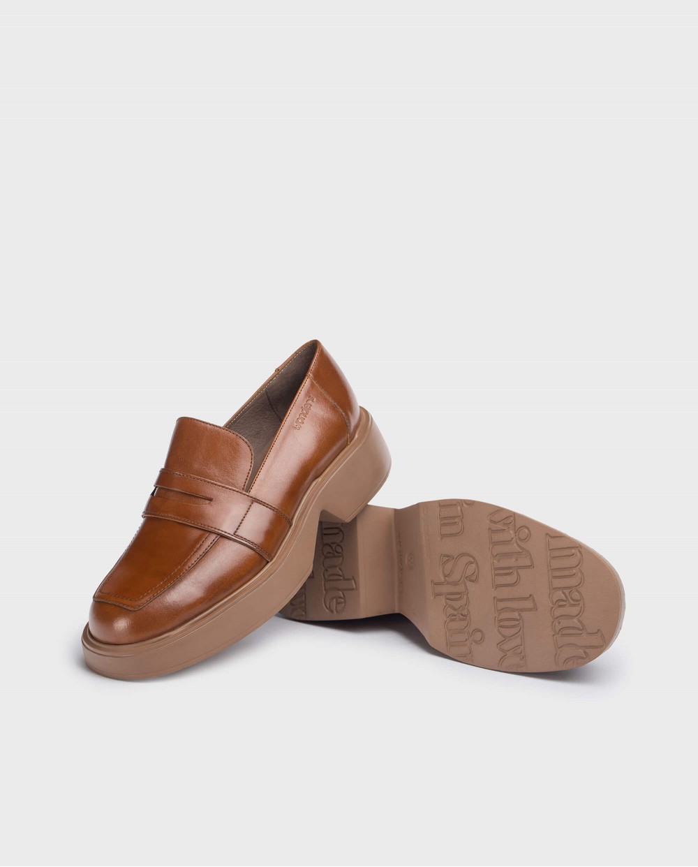 Wonders-Flat Shoes-Brown Hero Moccasin