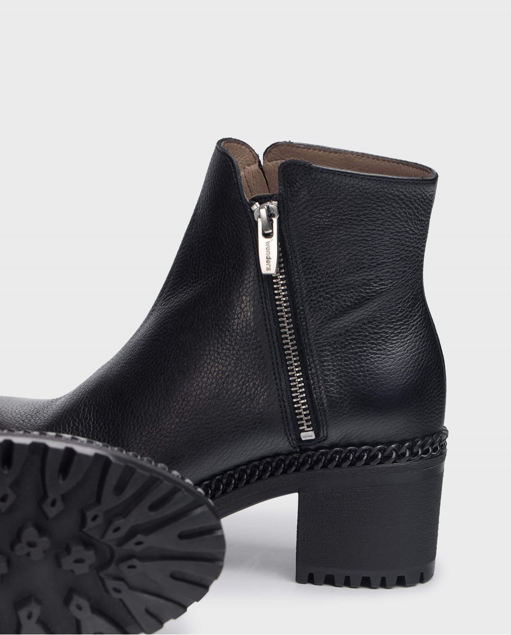Wonders-Ankle Boots-Black Cleo Ankle Boot