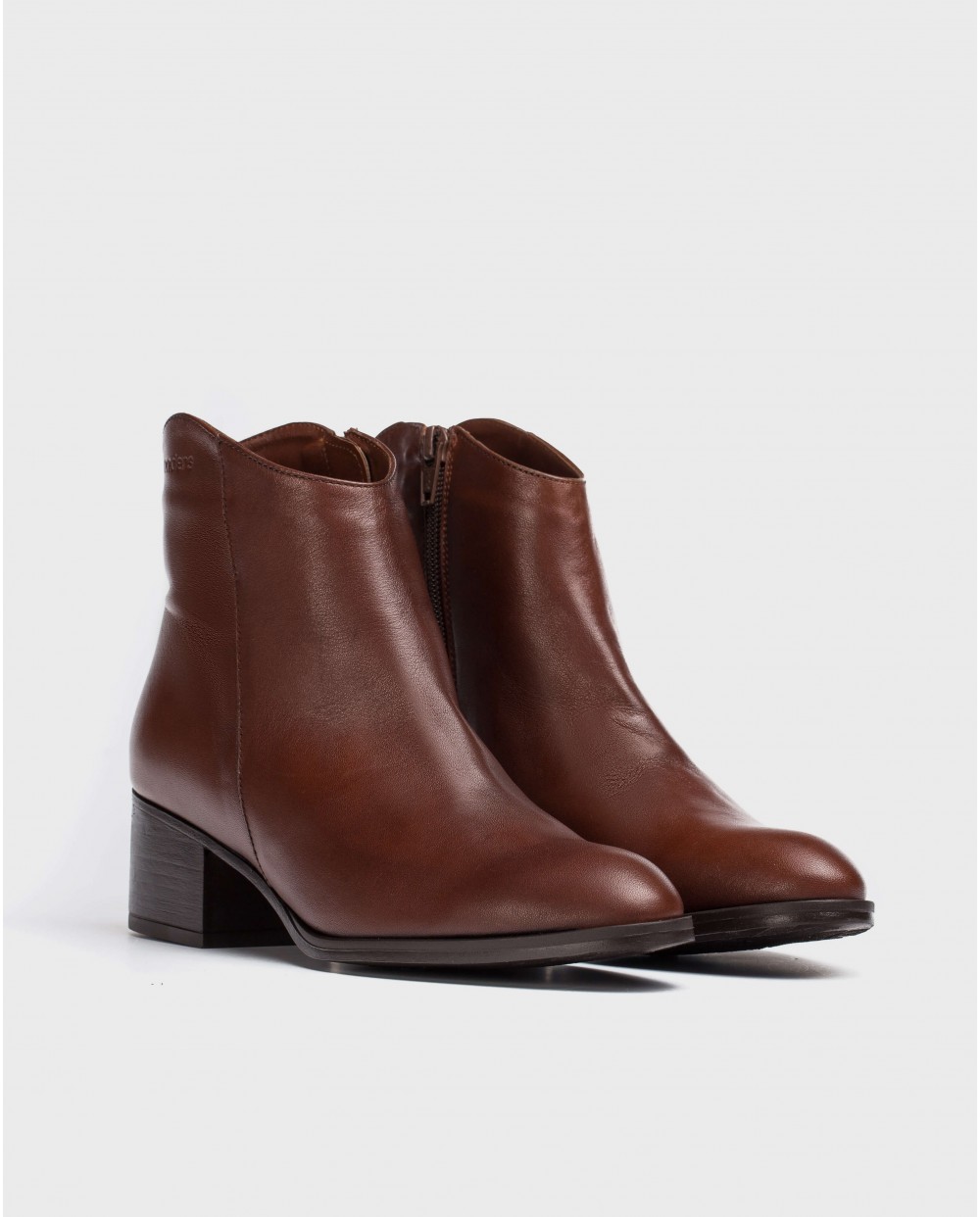Wonders-Ankle Boots-Brown Easy Ankle Boot
