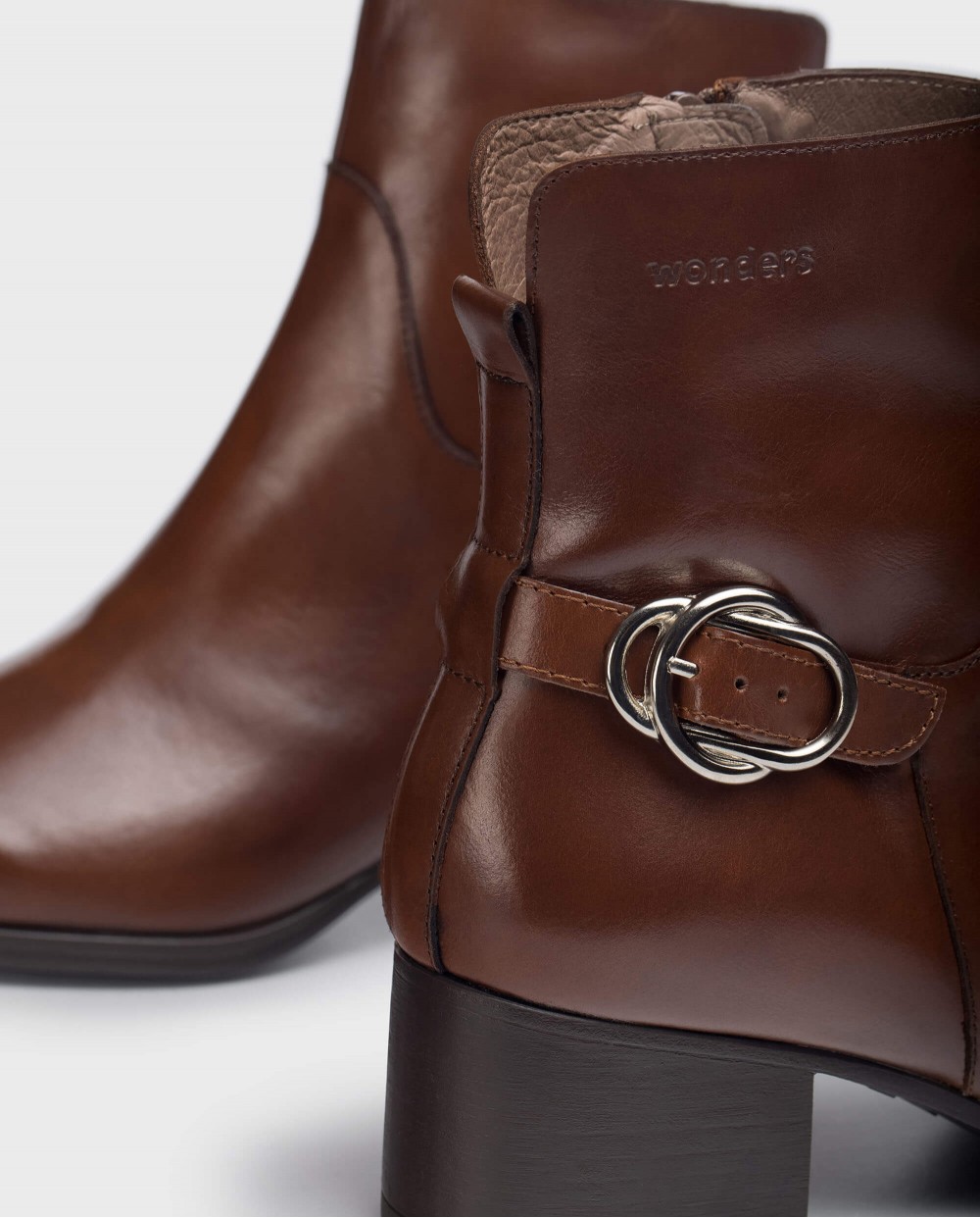Wonders-Ankle Boots-Brown Niza Ankle Boot