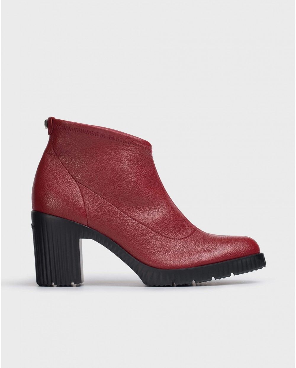 Wonders-Ankle Boots-Red Lycra Jess Ankle Boot