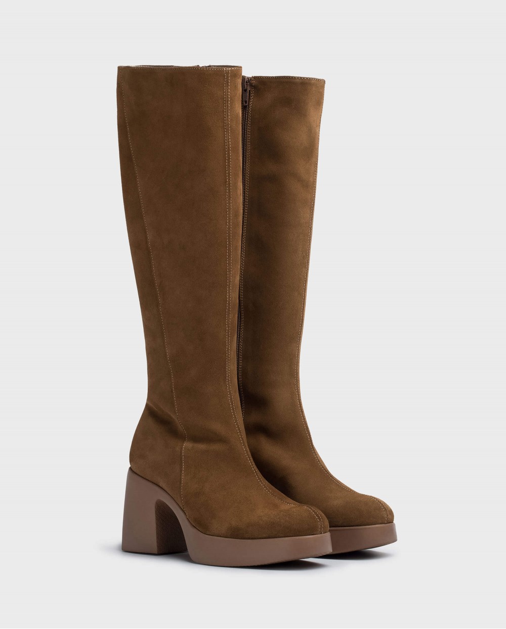 Wonders-Boots-Brown boot Mayfair