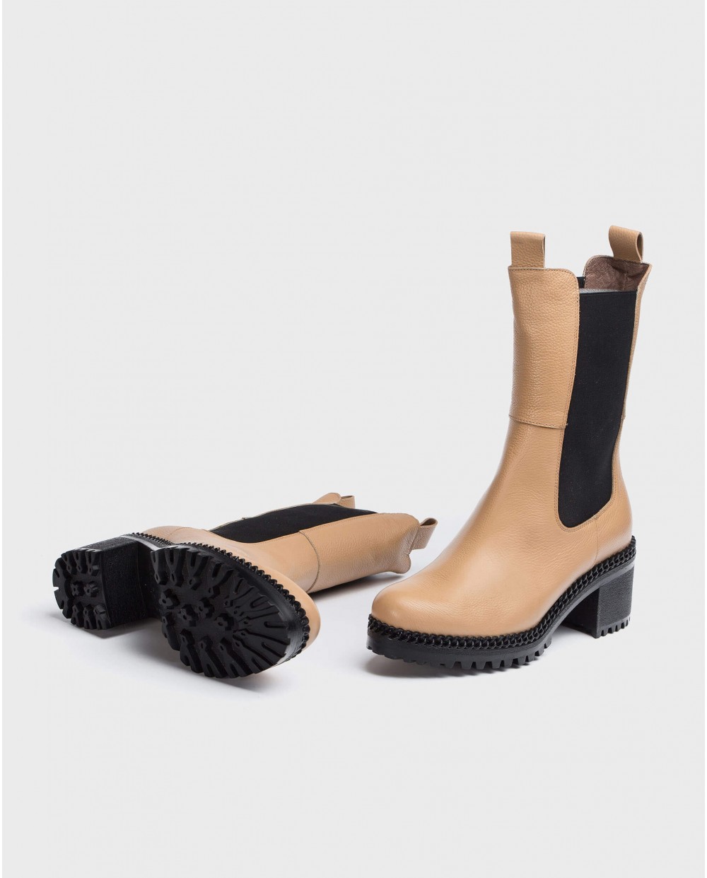 Wonders-Ankle Boots-Cream Toro Boot