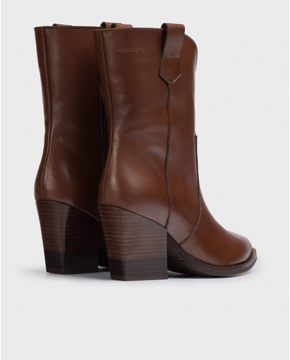 Wonders-Ankle Boots-Brown Paso ankle boot