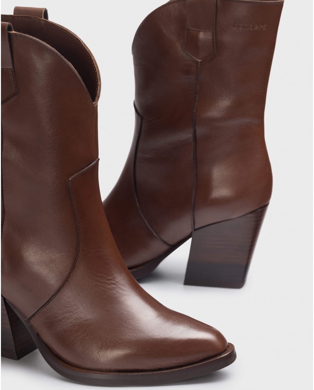 Wonders-Ankle Boots-Brown Paso ankle boot