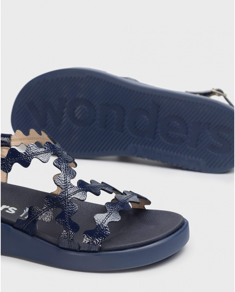Wonders-Sandals-Blue Queen Sandal