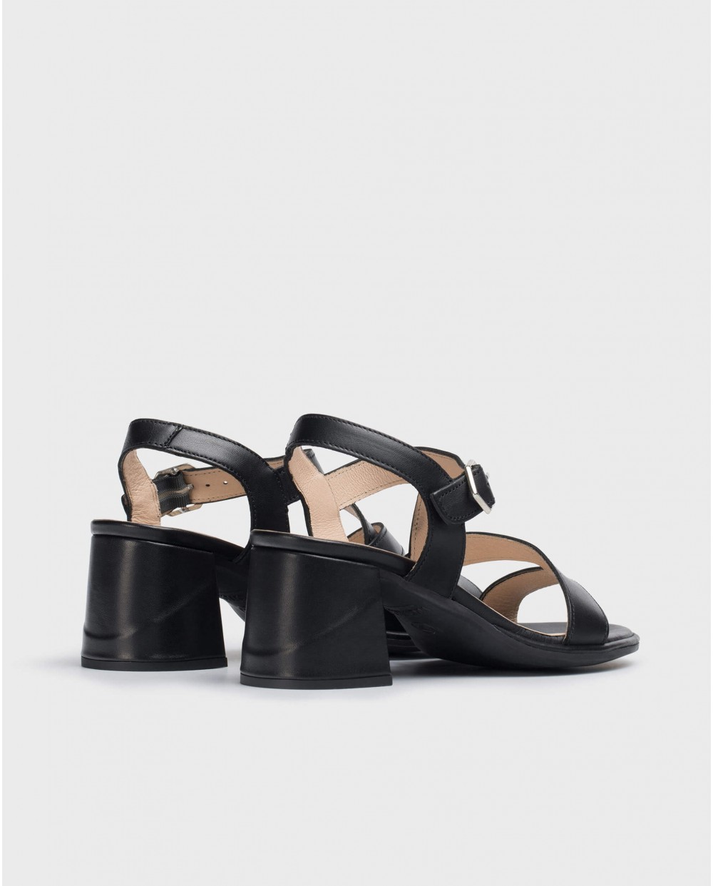 Wonders-Heels-Leather sandal