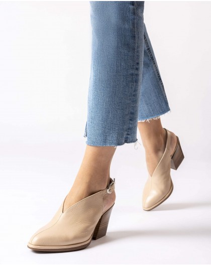 Wonders-Tacones-Zapato East natural