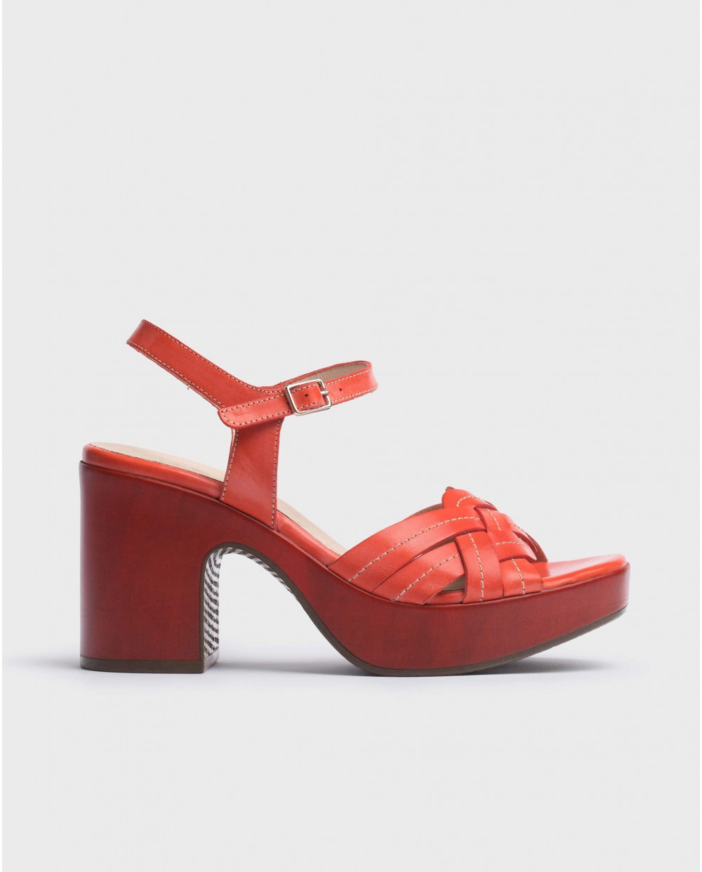 Wonders-Outlet-Red Palm Sandal