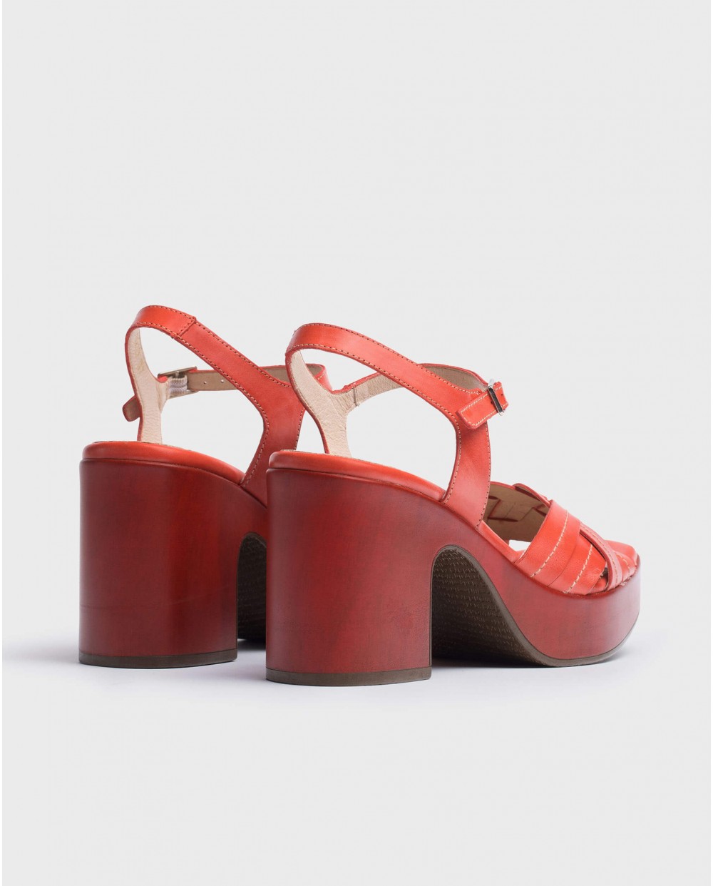 Wonders-Outlet-Red Palm Sandal
