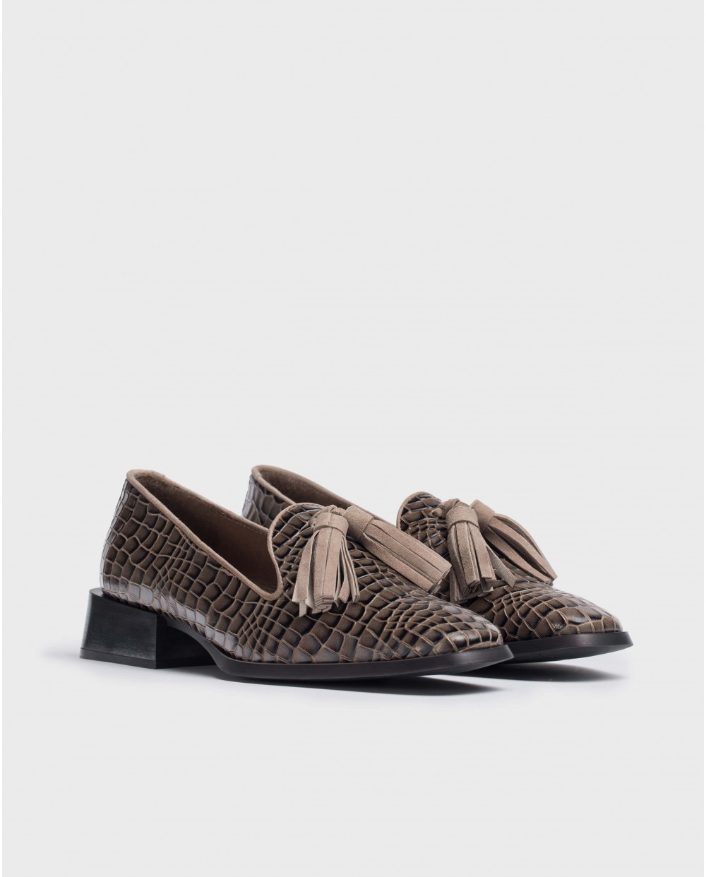Wonders-NEW IN-Brown Manolo Moccasin