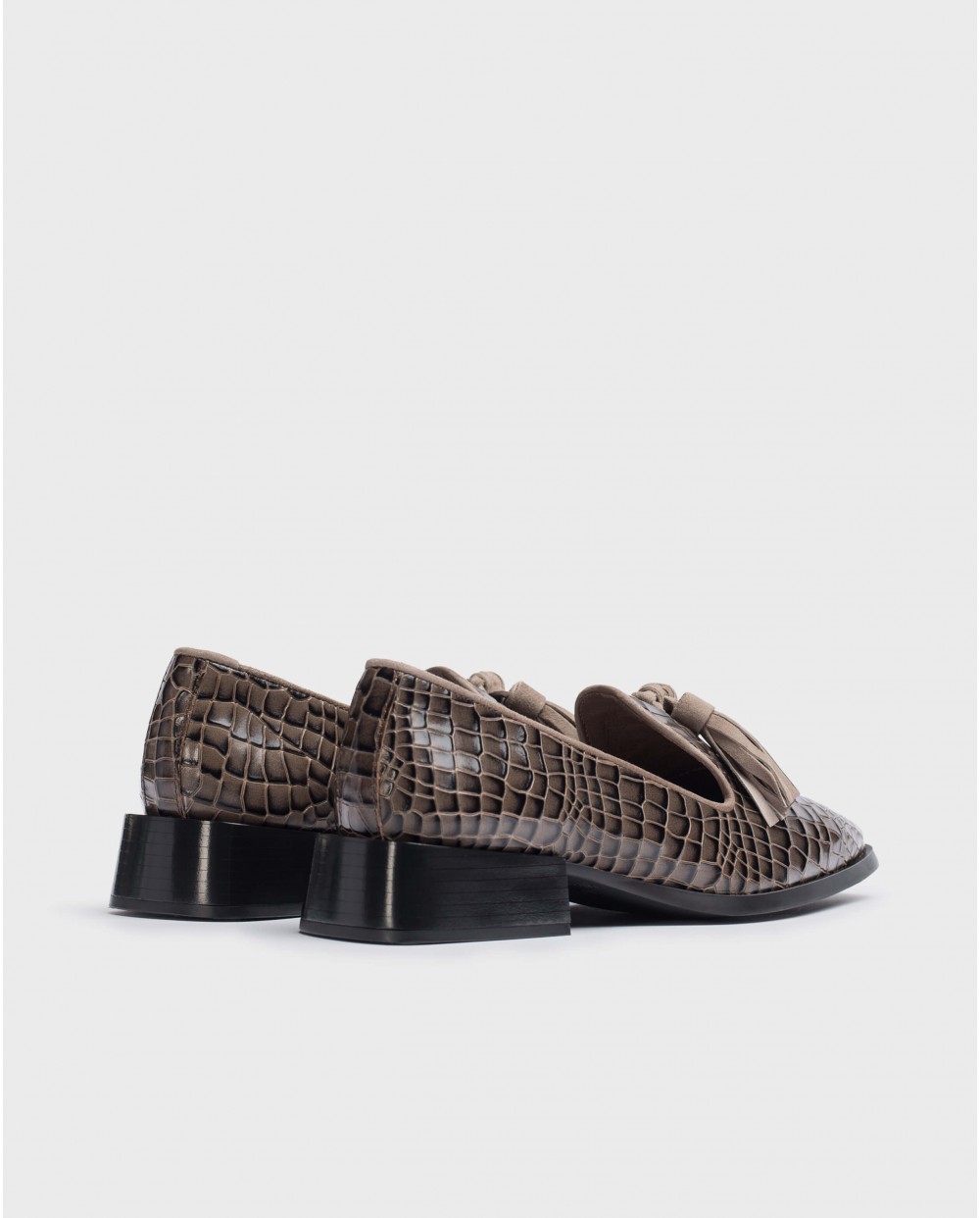 Wonders-Flat Shoes-Brown Manolo Moccasin