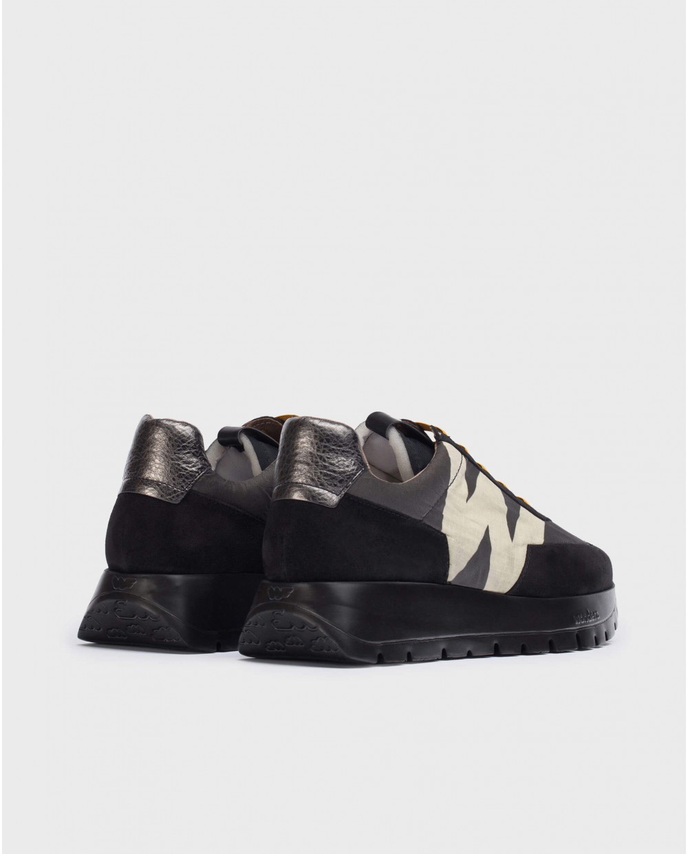 Wonders-New in-Grey Odisei Sneaker