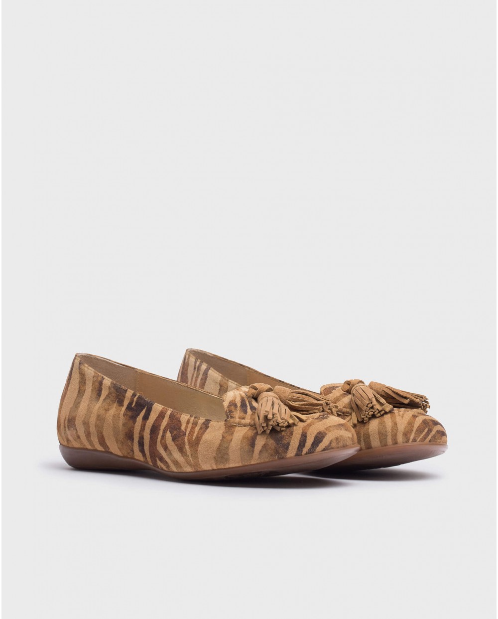 Wonders-Flat Shoes-Sand Zali ballerina