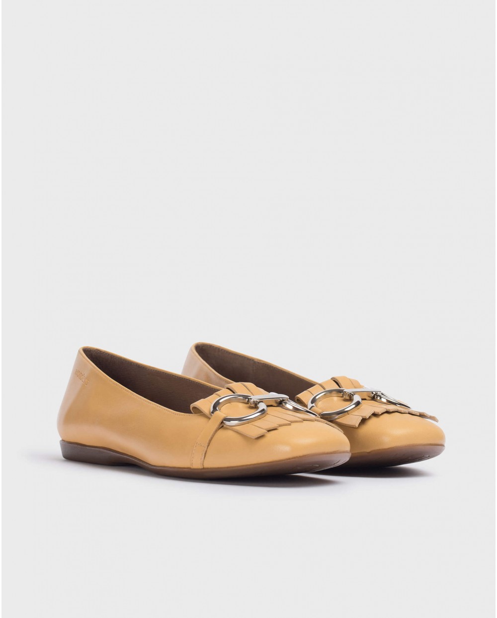 Wonders-Flat Shoes-Brown Mae Ballerina flats