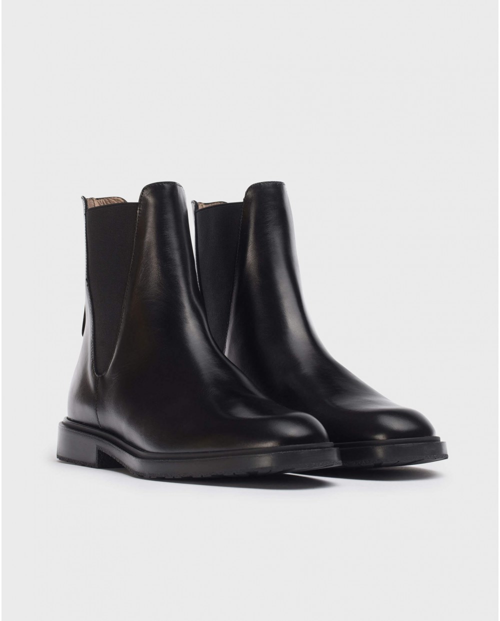 Wonders-Ankle Boots-Black Scar Ankle Boot