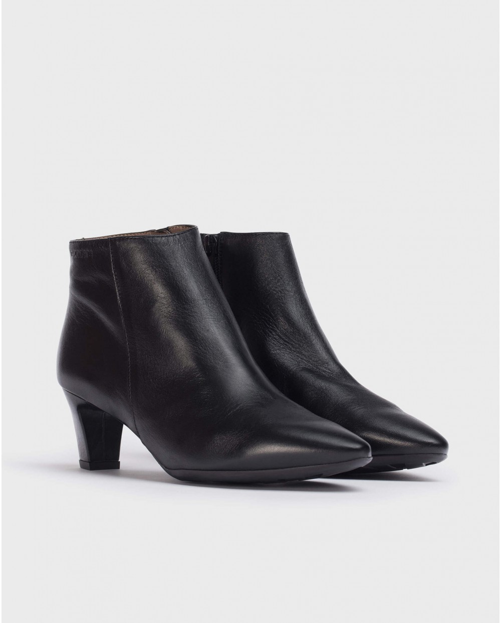 Wonders-Ankle Boots-Black Draco Ankle boot