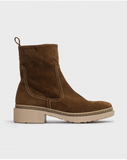 Wonders-Ankle Boots-Brown Bran Ankle boot