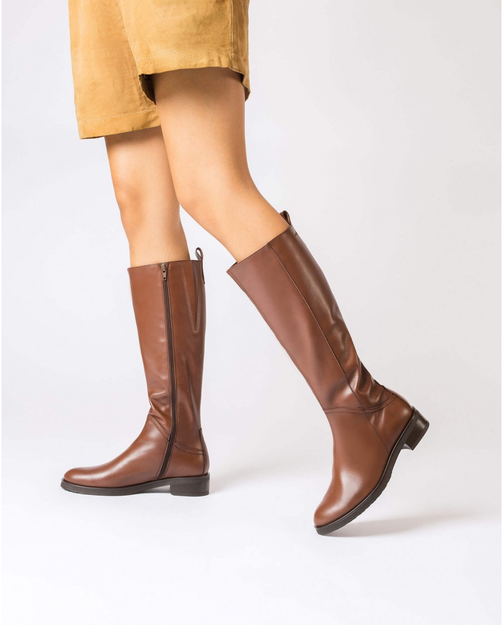 Wonders-Boots-Brown Luan boot