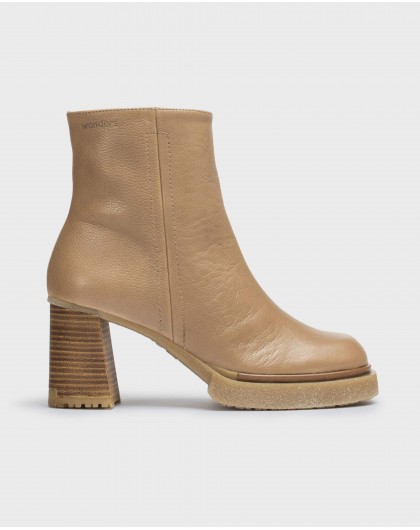 Wonders-Ankle Boots-Brown Miera Ankle boot