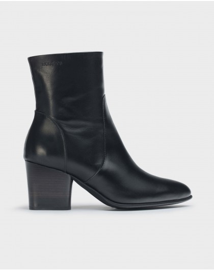 Wonders-Ankle Boots-Black Beta ankle boot