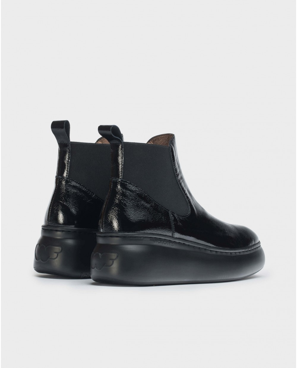 Wonders-Ankle Boots-Black Cher Ankle Boot