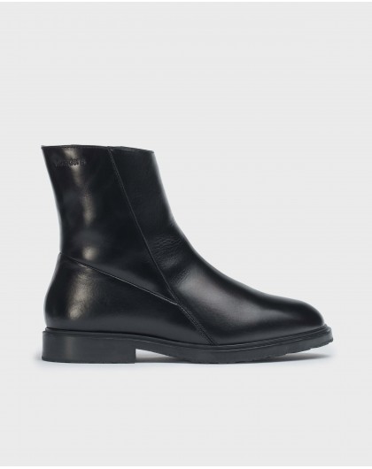 Wonders-Ankle Boots-Black Vasily Ankle Boot