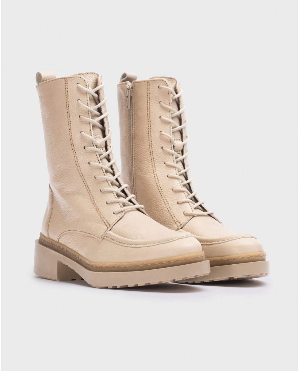 Wonders-Ankle Boots-Kim Beige Ankle boot