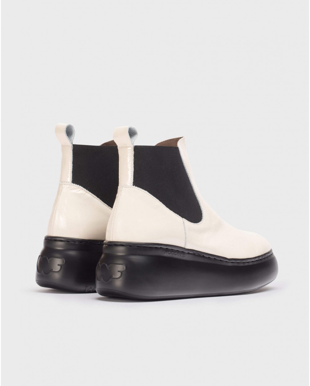Wonders-Ankle Boots-White Cher Ankle Boot